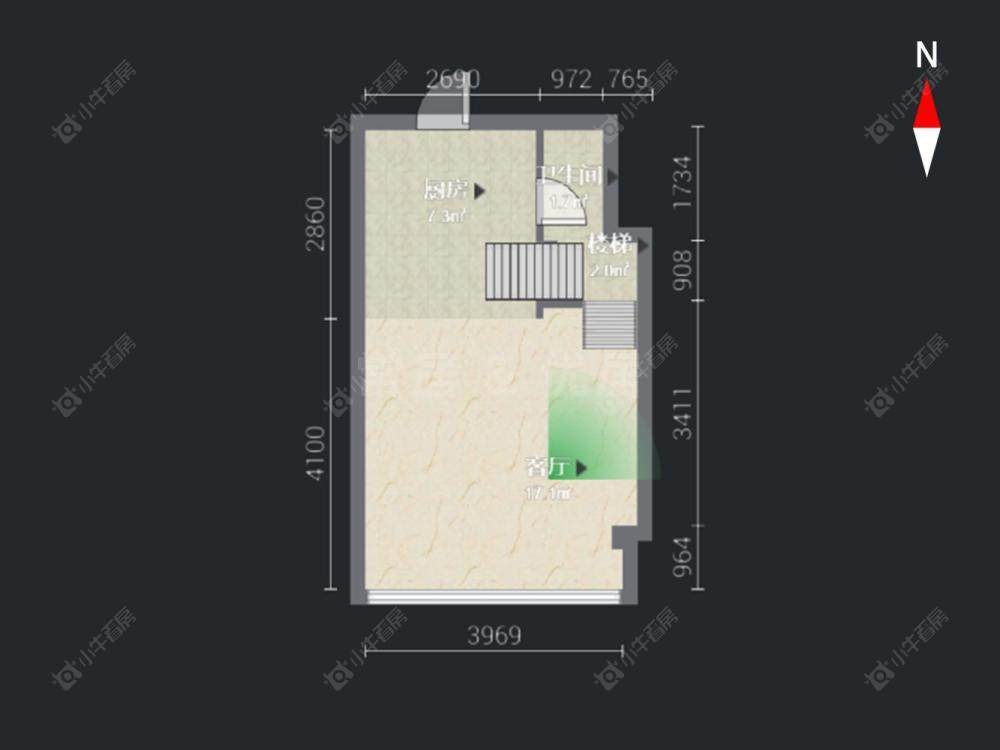 常州怡康机电广场在售二手房房源户型图_小牛看房