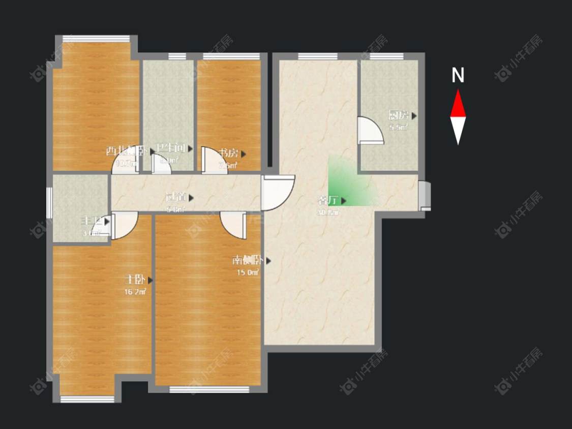 常州盛世名门在售二手房房源户型图_小牛看房