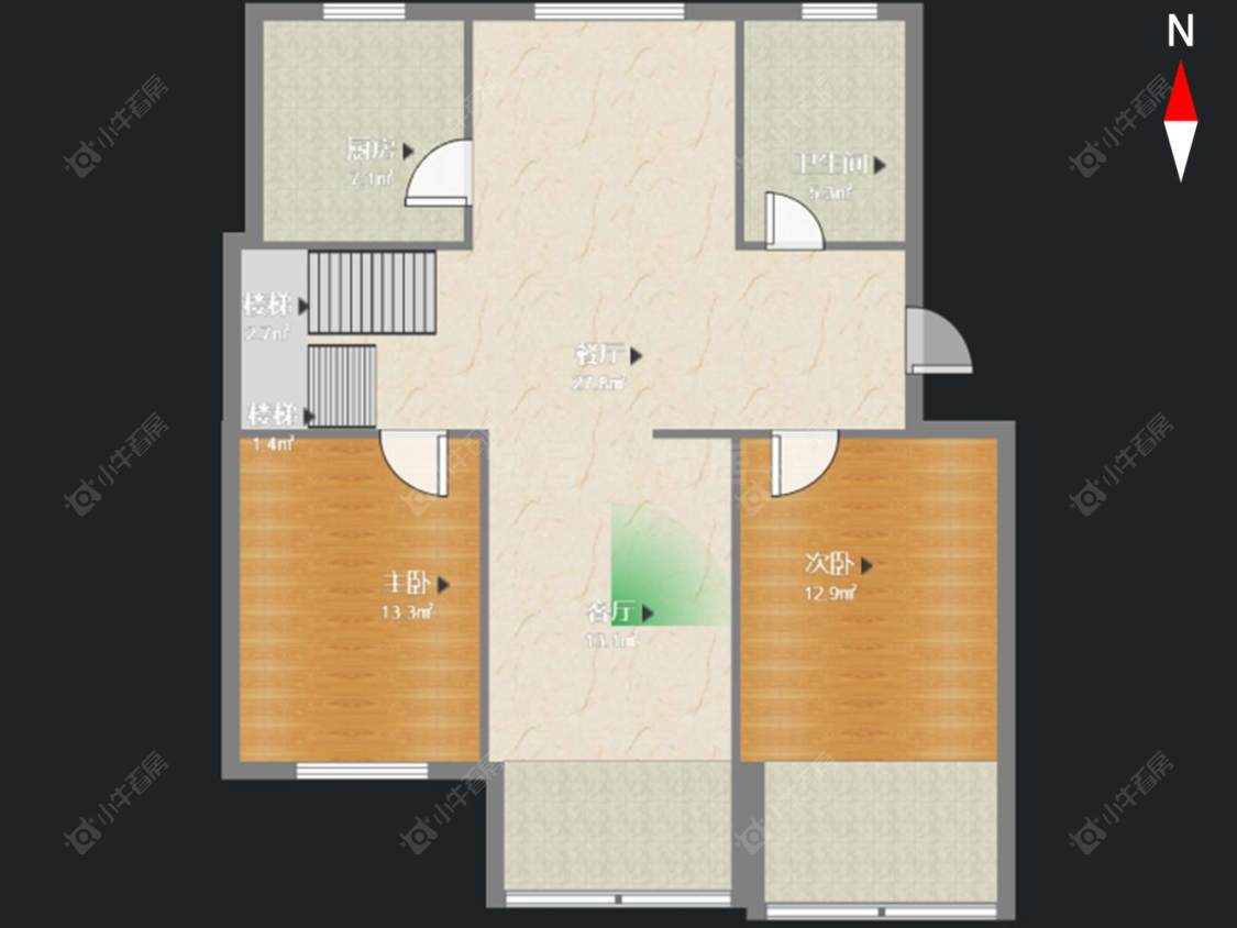 常州安阳花苑北区在售二手房房源户型图_小牛看房