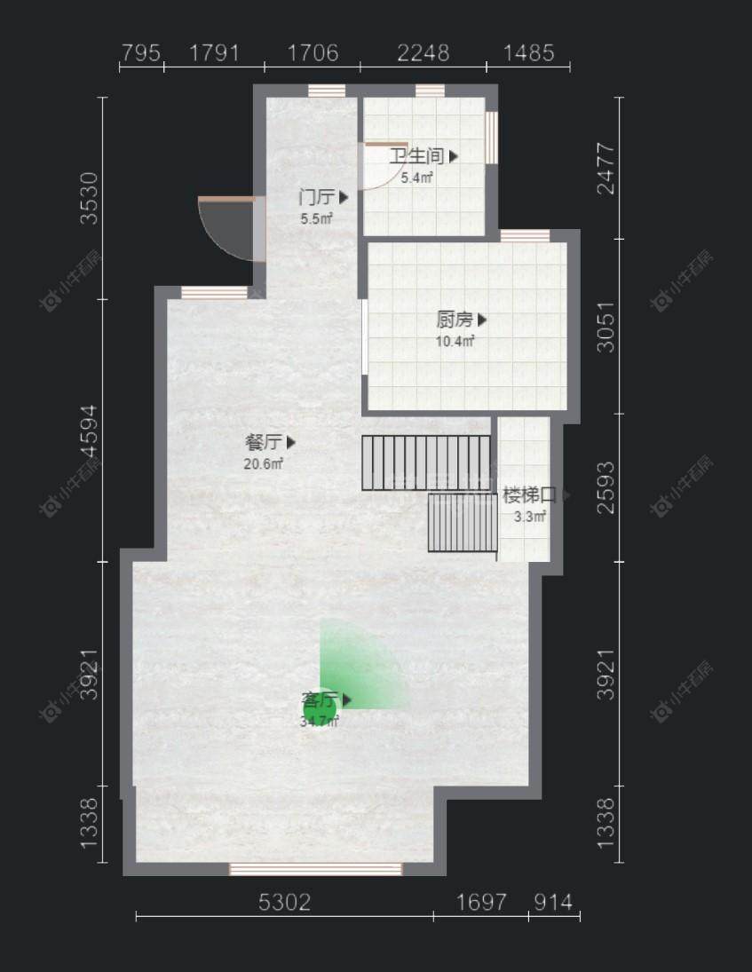 常州紫阳美地山庄别墅区在售二手房房源户型图_小牛看房