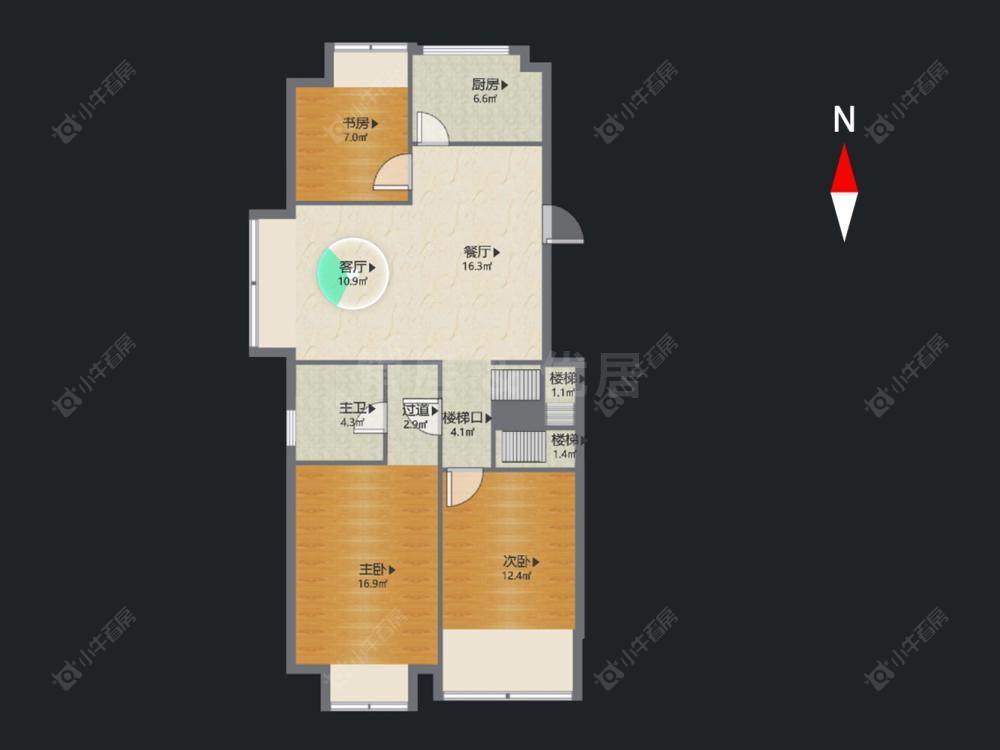 常州银谷华庭6室2厅3卫在售二手房房源图片