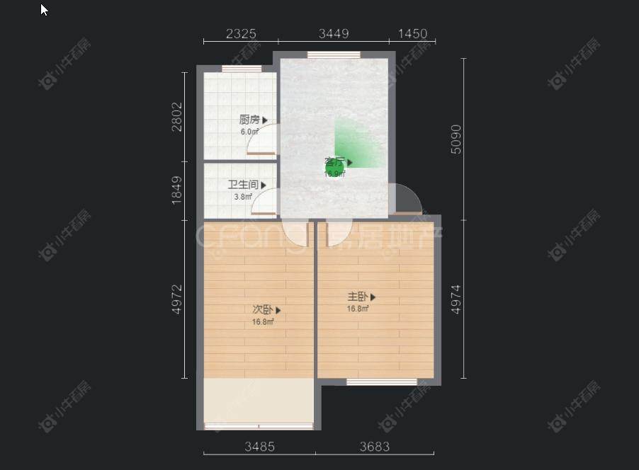 常州机厂街在售二手房房源户型图_小牛看房