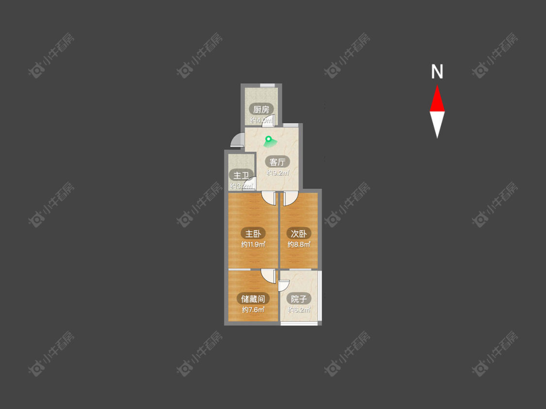 常州坛园在售二手房房源户型图_小牛看房