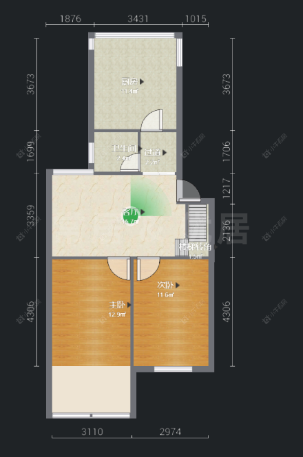 常州丽华三村南开小区在售二手房房源户型图_小牛看房