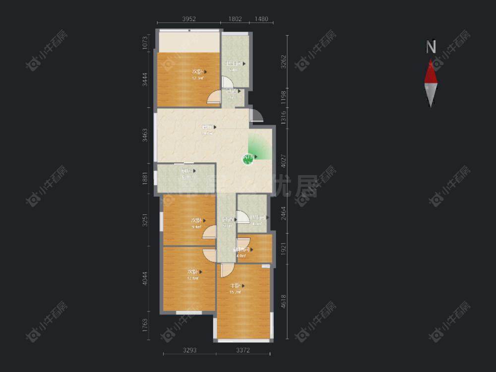 常州东印宿舍在售二手房房源户型图_小牛看房