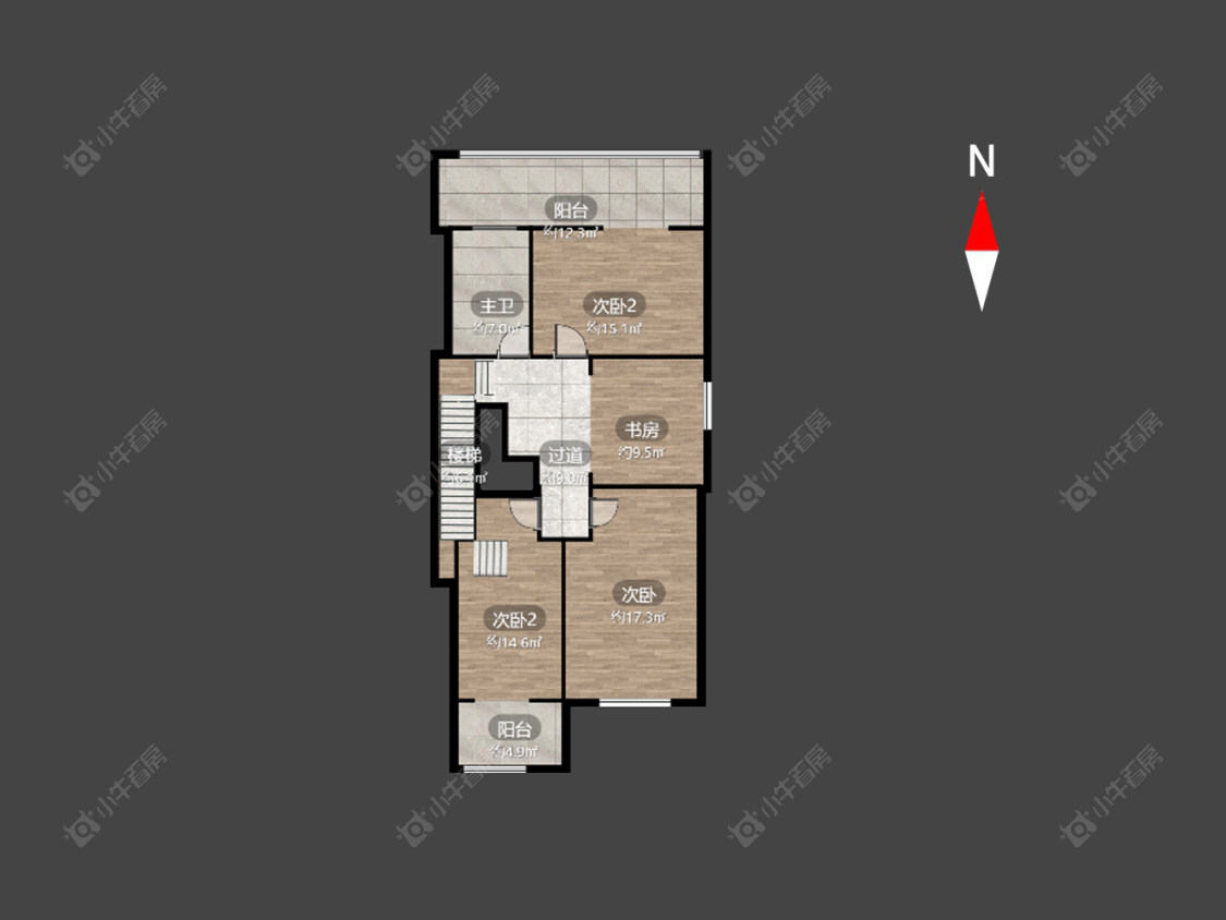 常州中海锦珑湾别墅区在售二手房房源户型图_小牛看房