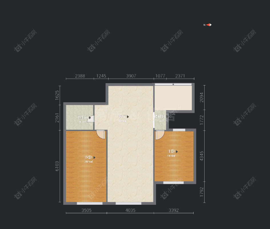 常州春天花园在售二手房房源户型图_小牛看房