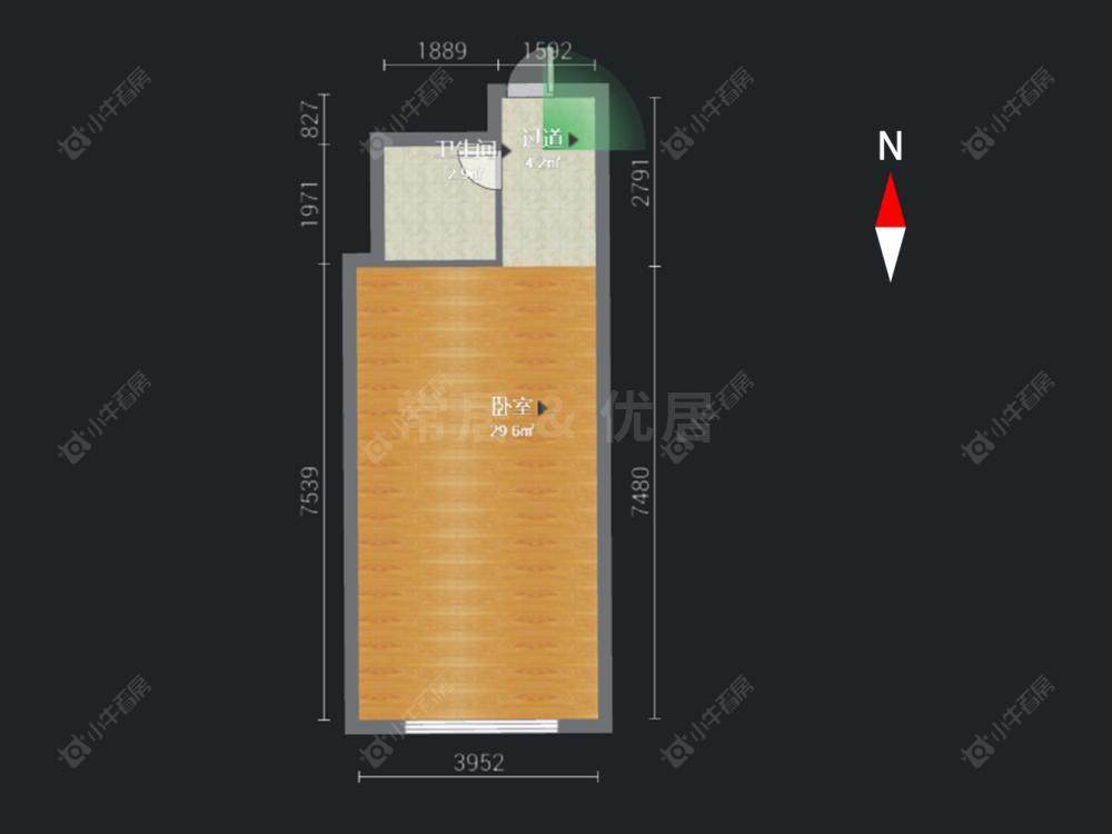 常州亚泰财富中心在售二手房房源户型图_小牛看房