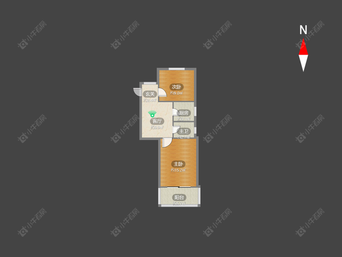 常州怀德中路在售二手房房源户型图_小牛看房