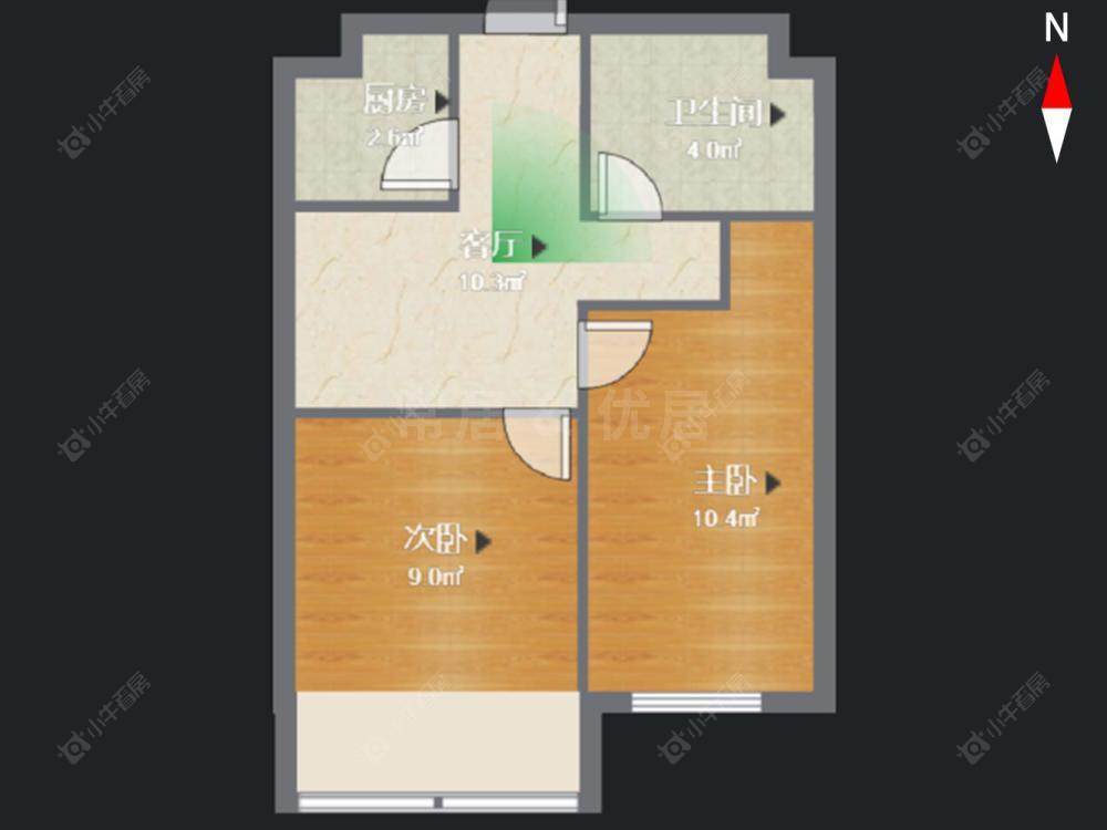 常州中意宝第在售二手房房源户型图_小牛看房