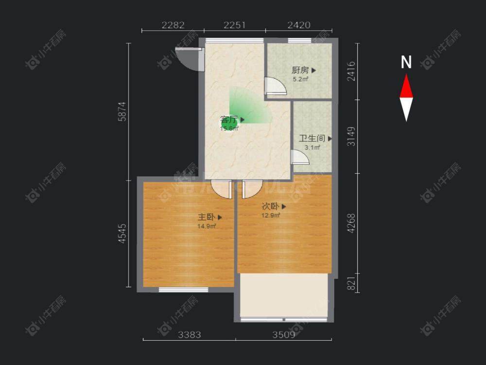 常州翠竹新村南区在售二手房房源户型图_小牛看房