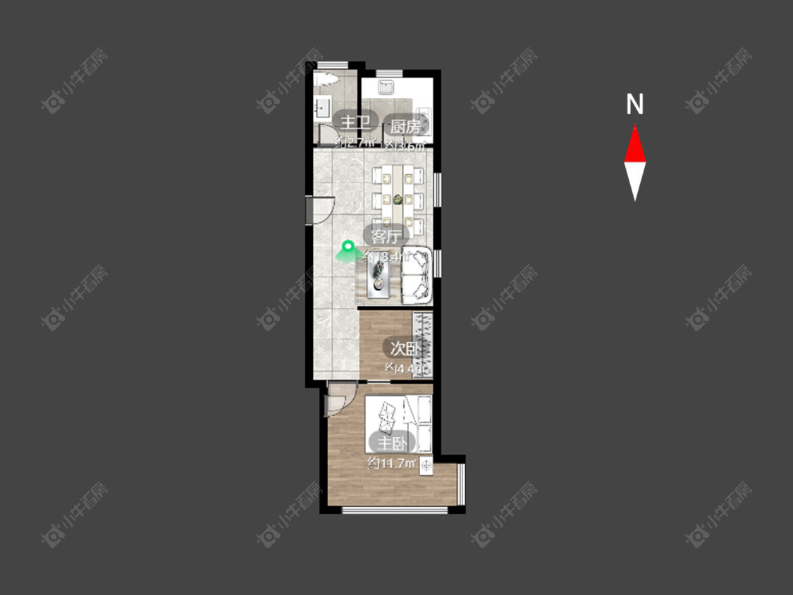 常州兰翔新村在售二手房房源户型图_小牛看房