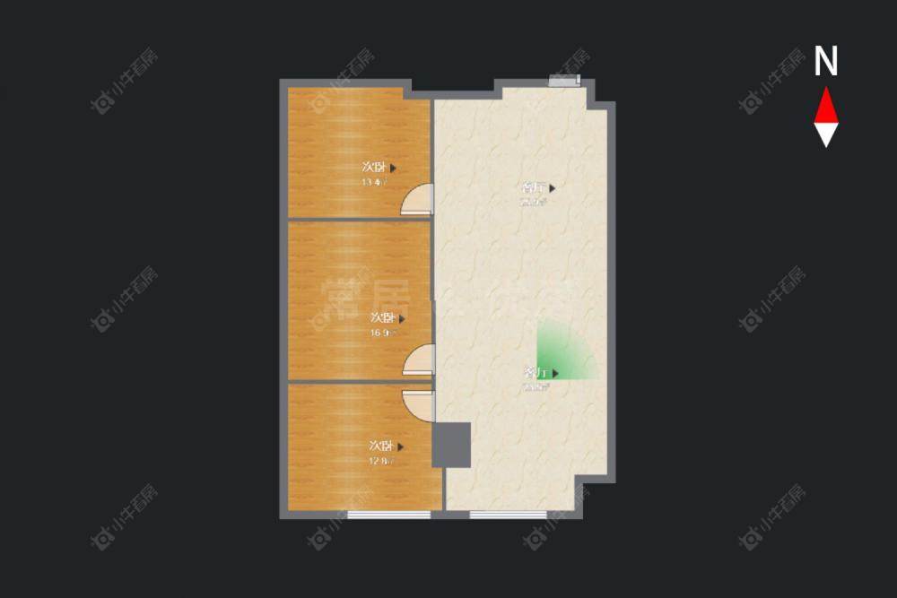 常州武进万达广场在售二手房房源户型图_小牛看房