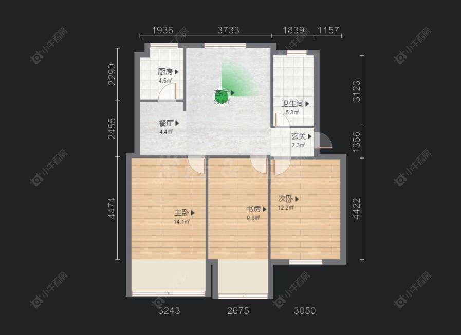 常州天皇堂弄在售二手房房源户型图_小牛看房