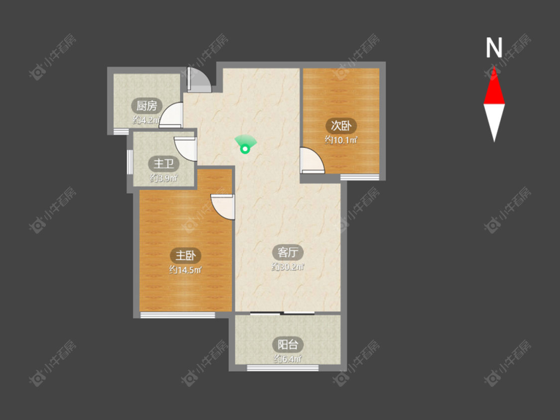 常州大名城北区在售二手房房源户型图_小牛看房
