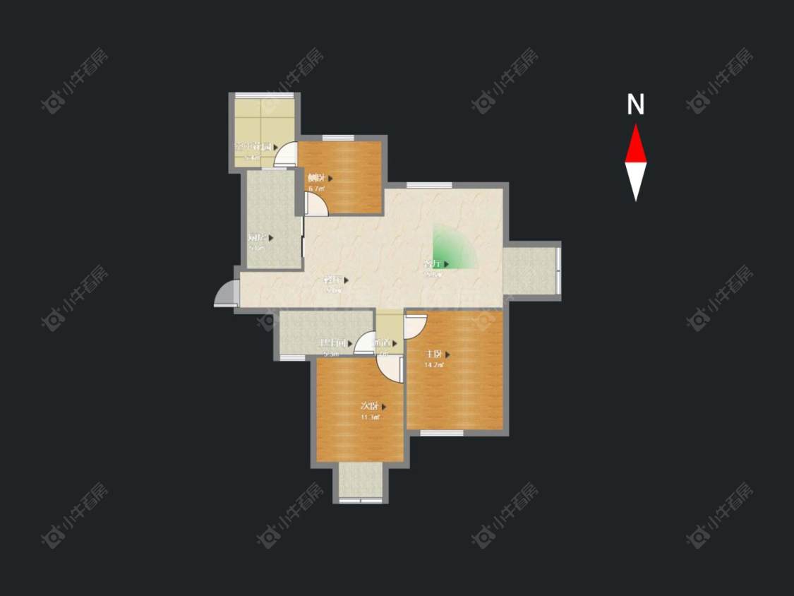 常州锦海星城一期在售二手房_小牛看房