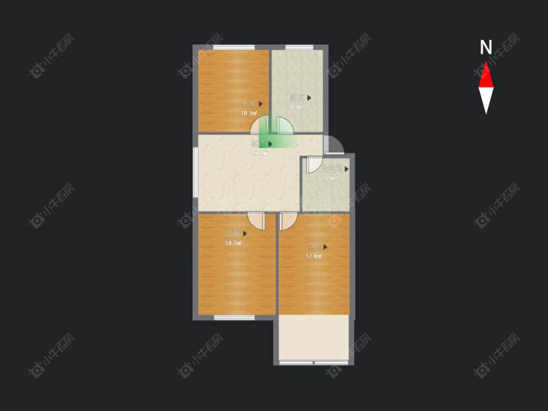 常州圩墩新村在售二手房房源户型图_小牛看房