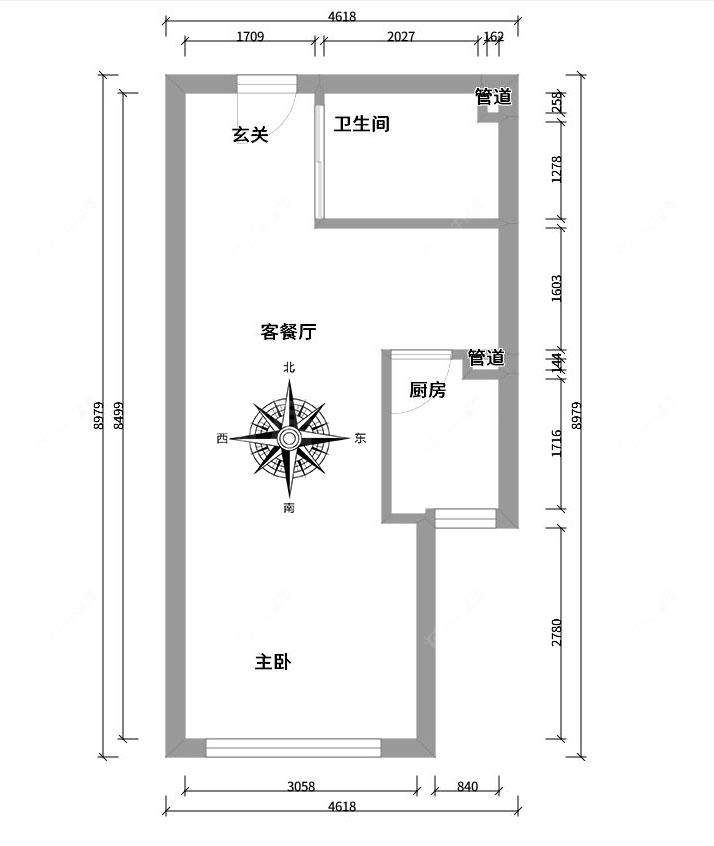 常州新城公馆国际公寓在售二手房房源户型图_小牛看房