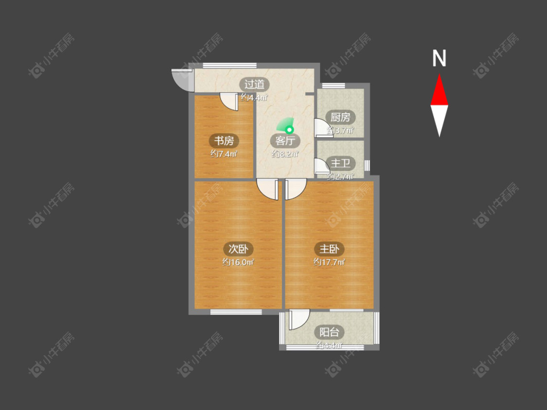 常州桃园新村在售二手房房源户型图_小牛看房