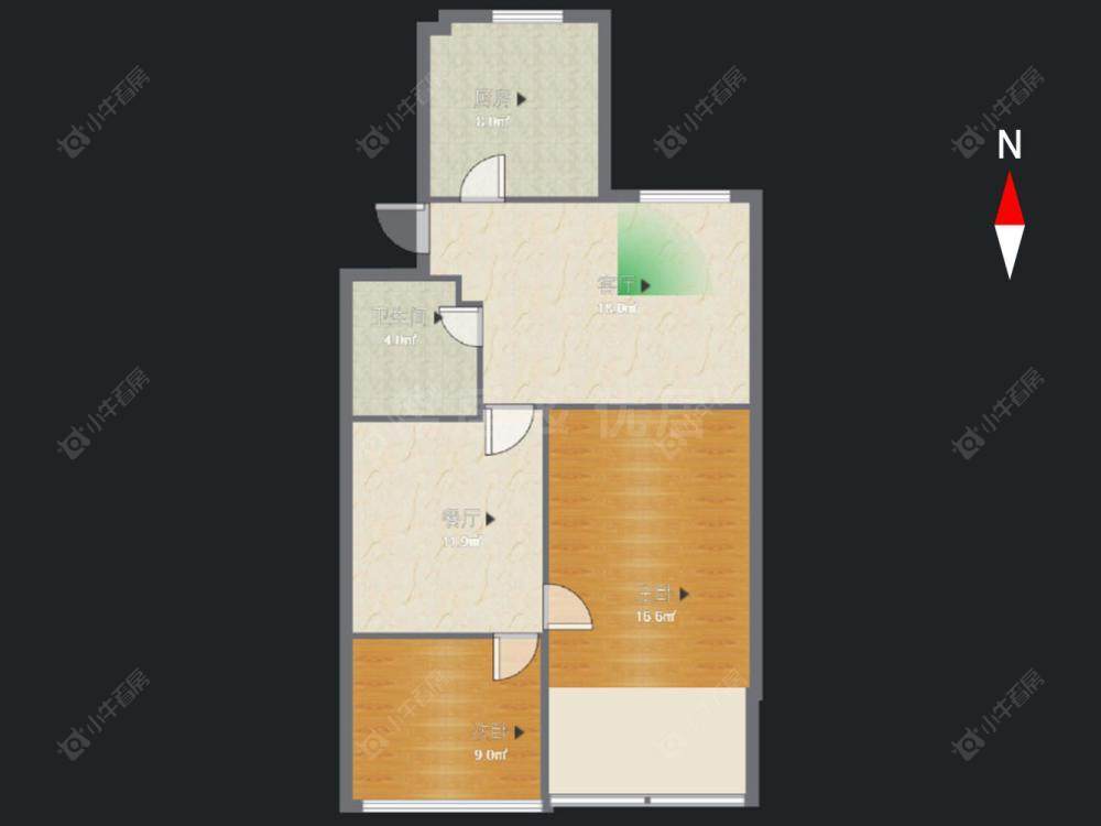 常州翠竹新村东北区在售二手房房源户型图_小牛看房