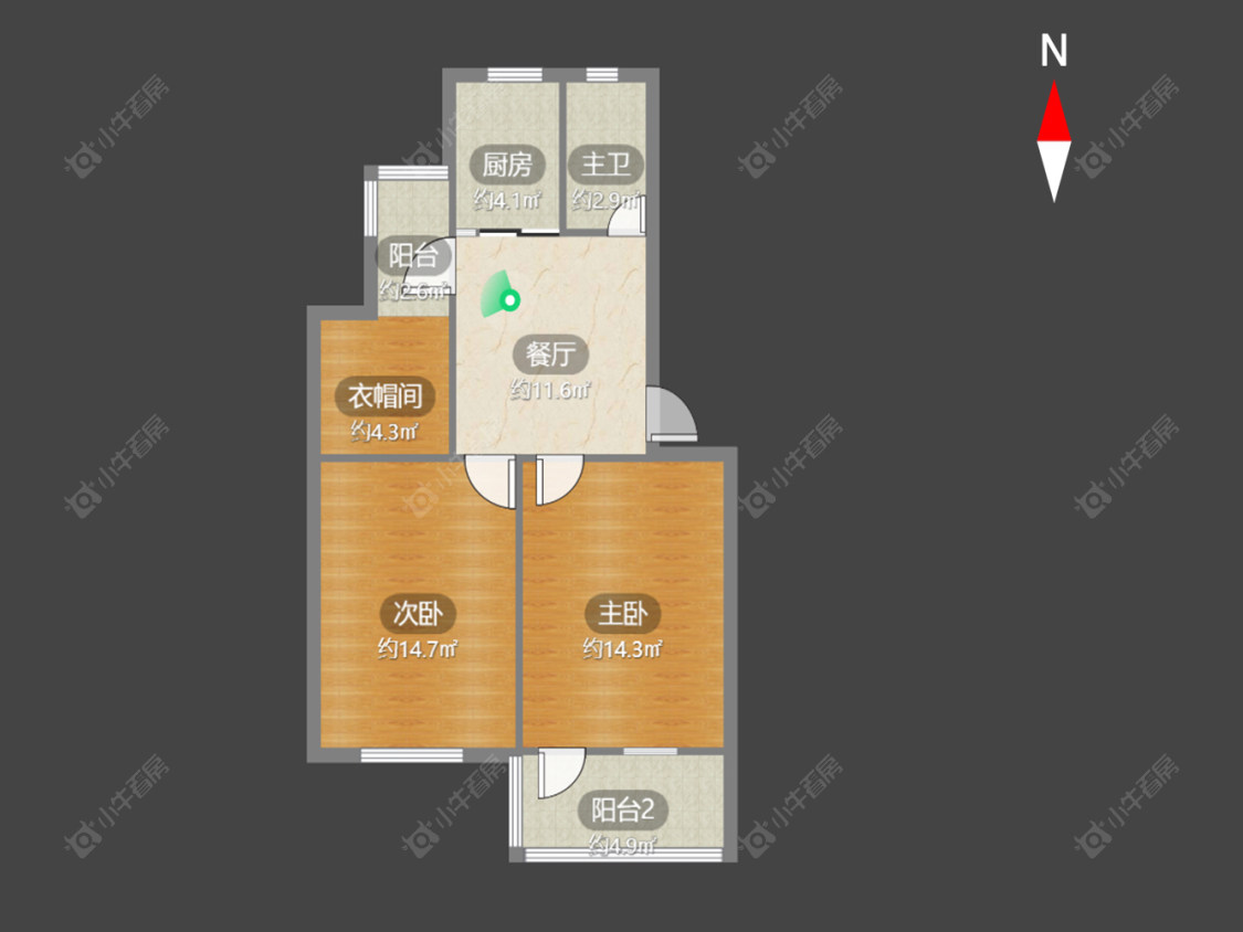 常州文化新村在售二手房房源户型图_小牛看房