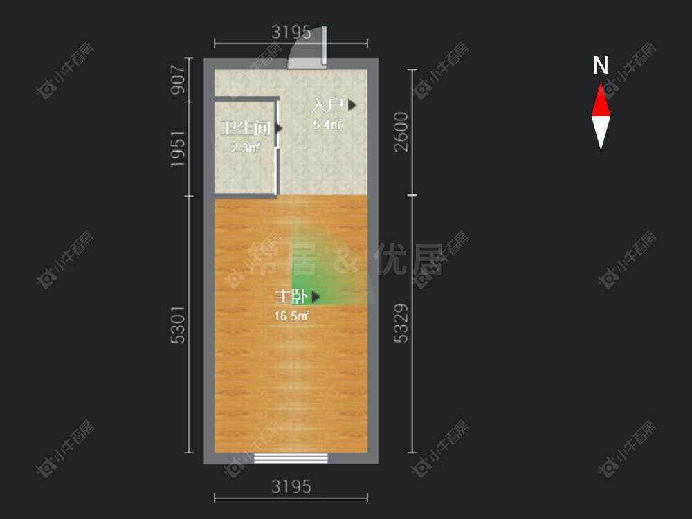 常州海伦小屋在售二手房房源户型图_小牛看房