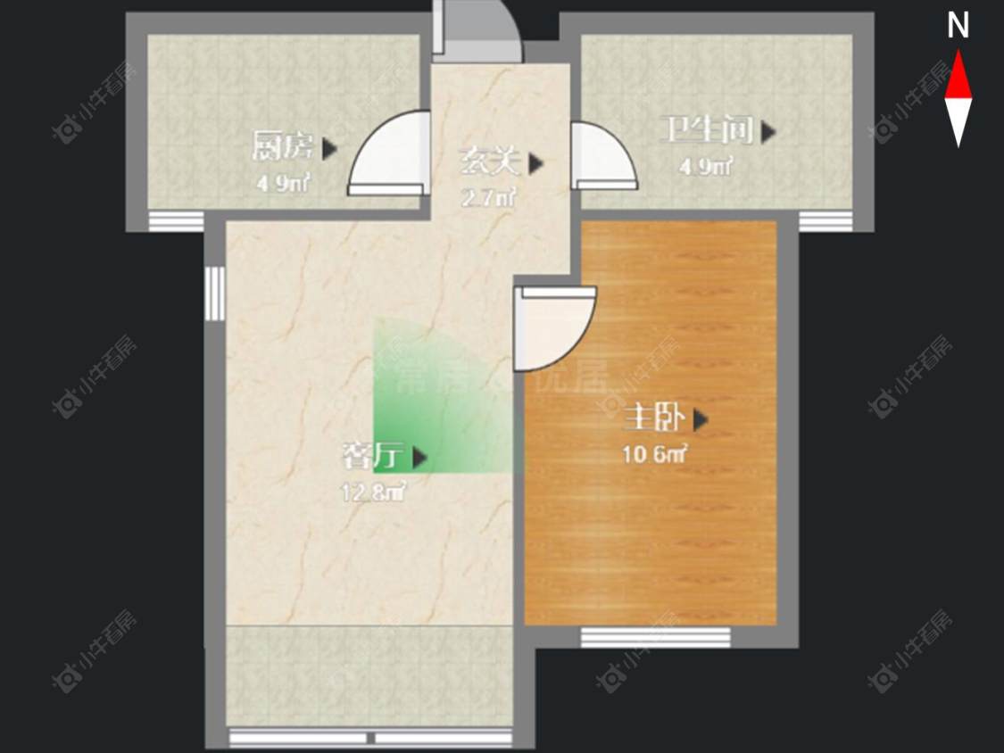 常州金色新城西区在售二手房房源户型图_小牛看房