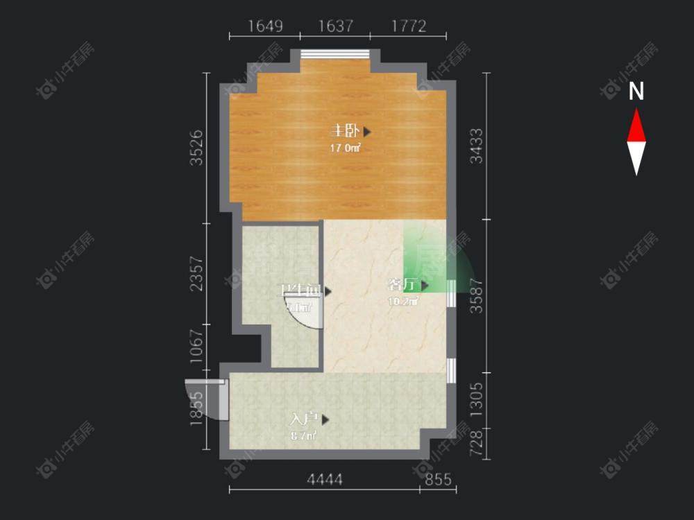 常州龙洲伊都公寓在售二手房房源户型图_小牛看房