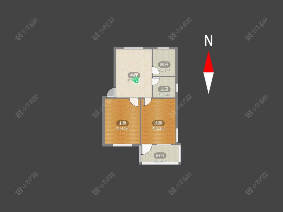 常州故园里在售二手房房源户型图_小牛看房