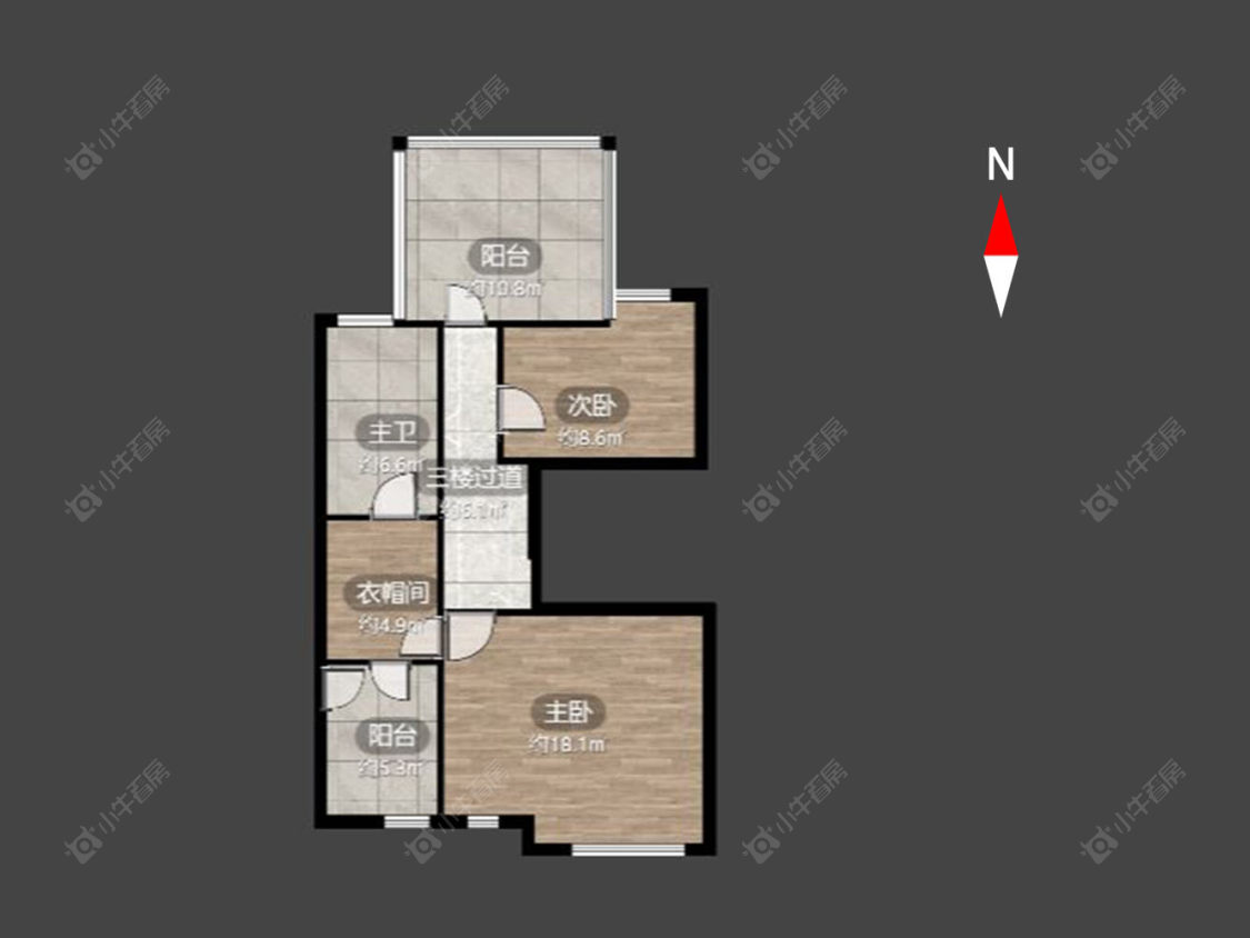 常州天禄西阆苑别墅区在售二手房房源户型图_小牛看房