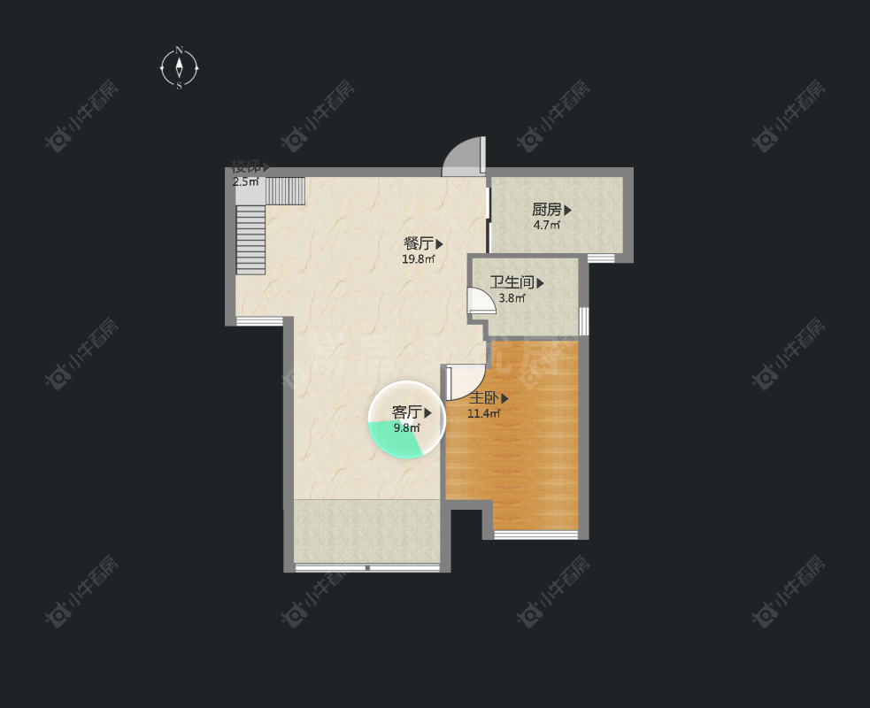 常州新城逸境园在售二手房房源户型图_小牛看房