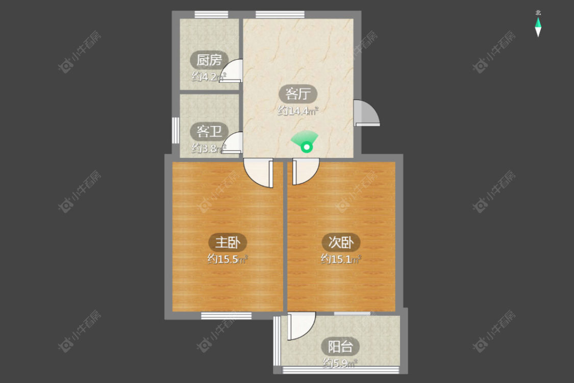 常州工人新村南在售二手房房源户型图_小牛看房