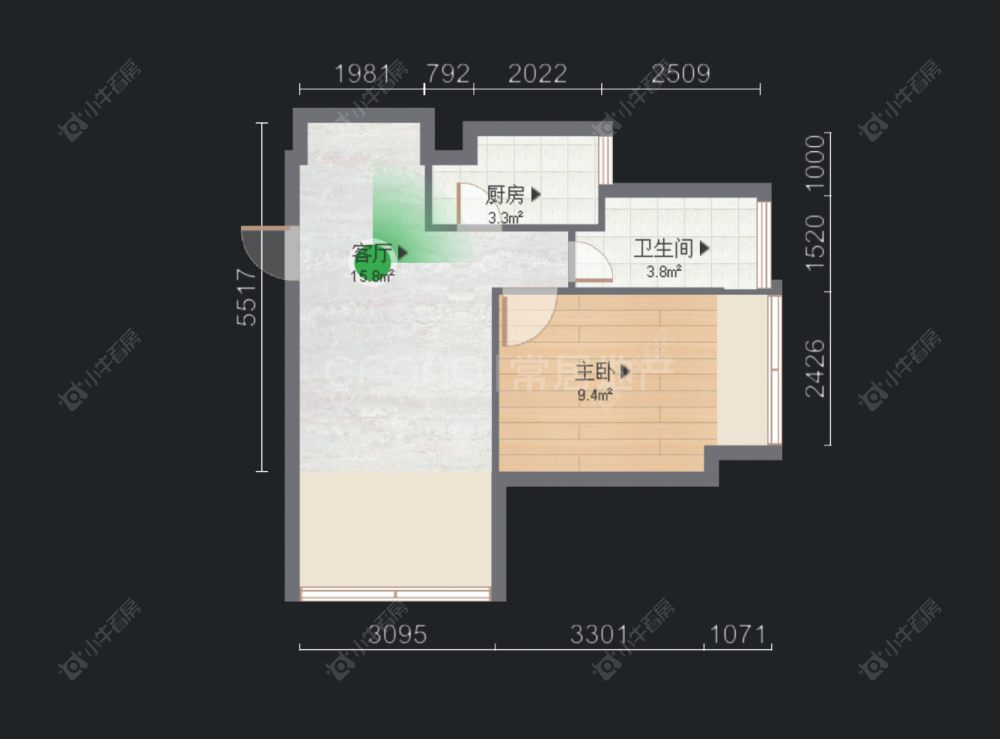 常州星河澜月湾在售二手房房源户型图_小牛看房