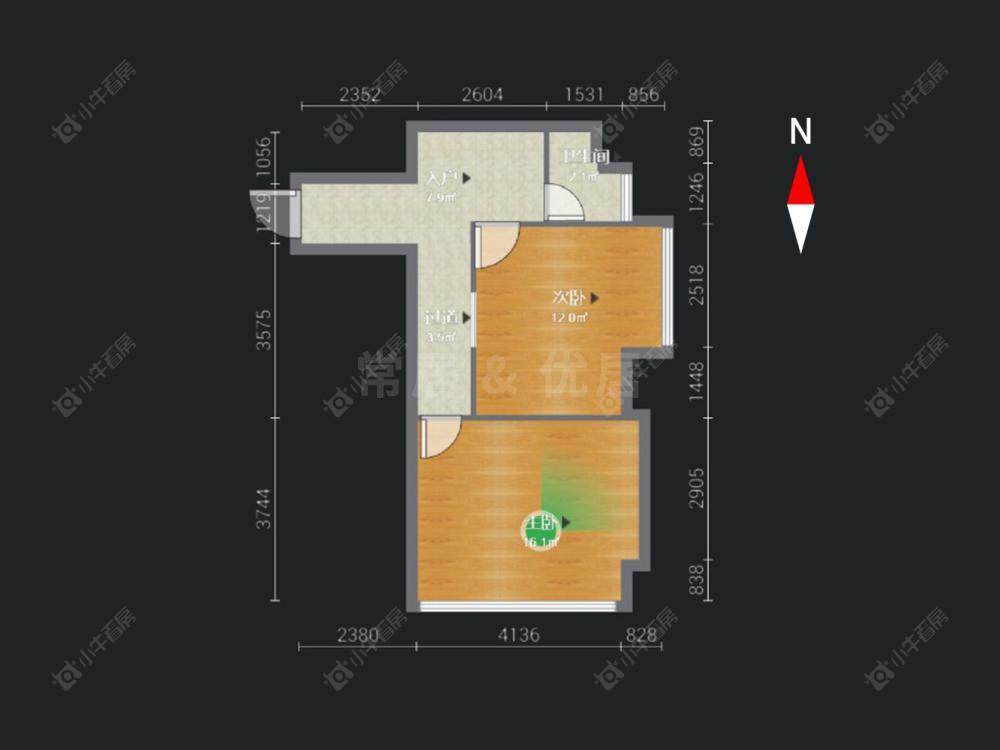 常州怡康机电广场在售二手房房源户型图_小牛看房