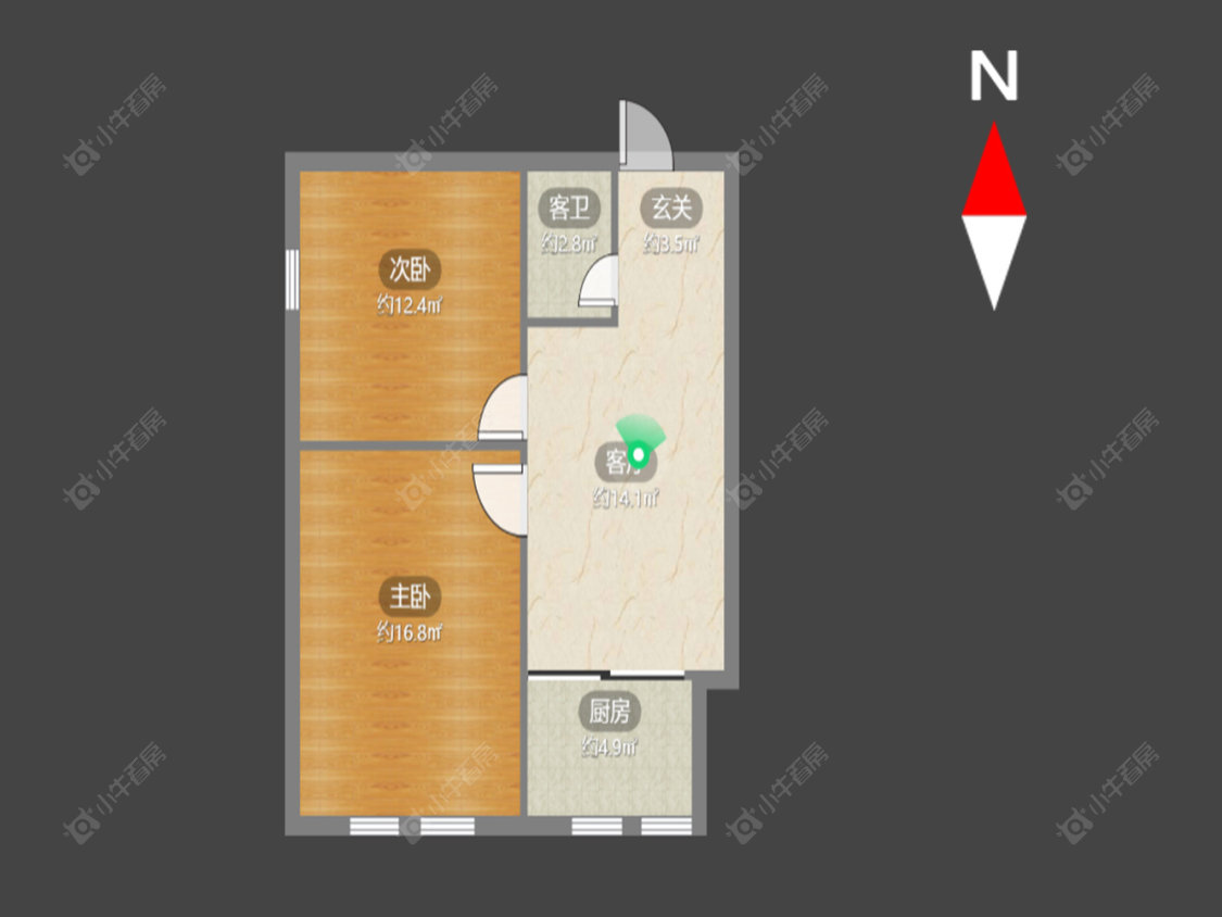 常州朗诗邻里中心在售二手房房源户型图_小牛看房