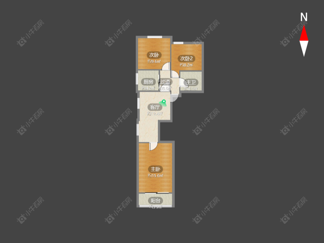 常州斜桥巷在售二手房房源户型图_小牛看房