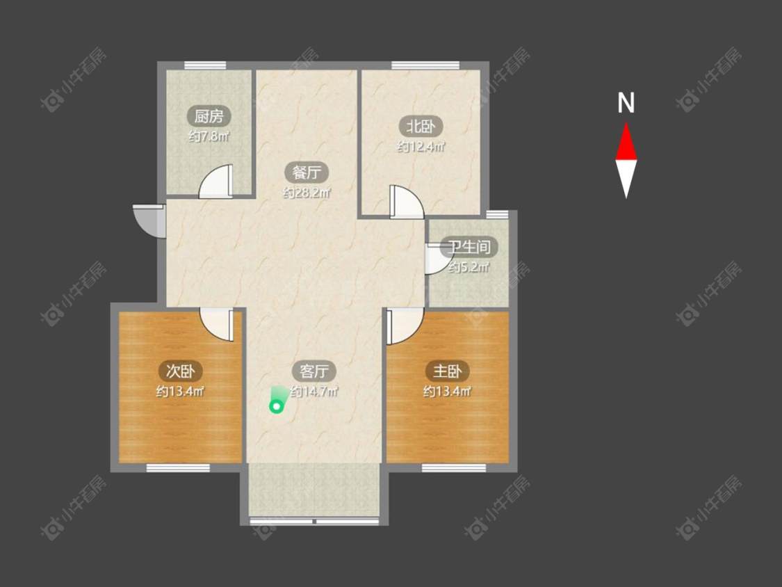 常州燕兴新村东区在售二手房房源户型图_小牛看房