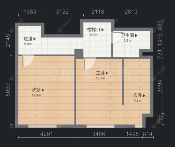 常州保纳商业广场在售二手房房源户型图_小牛看房