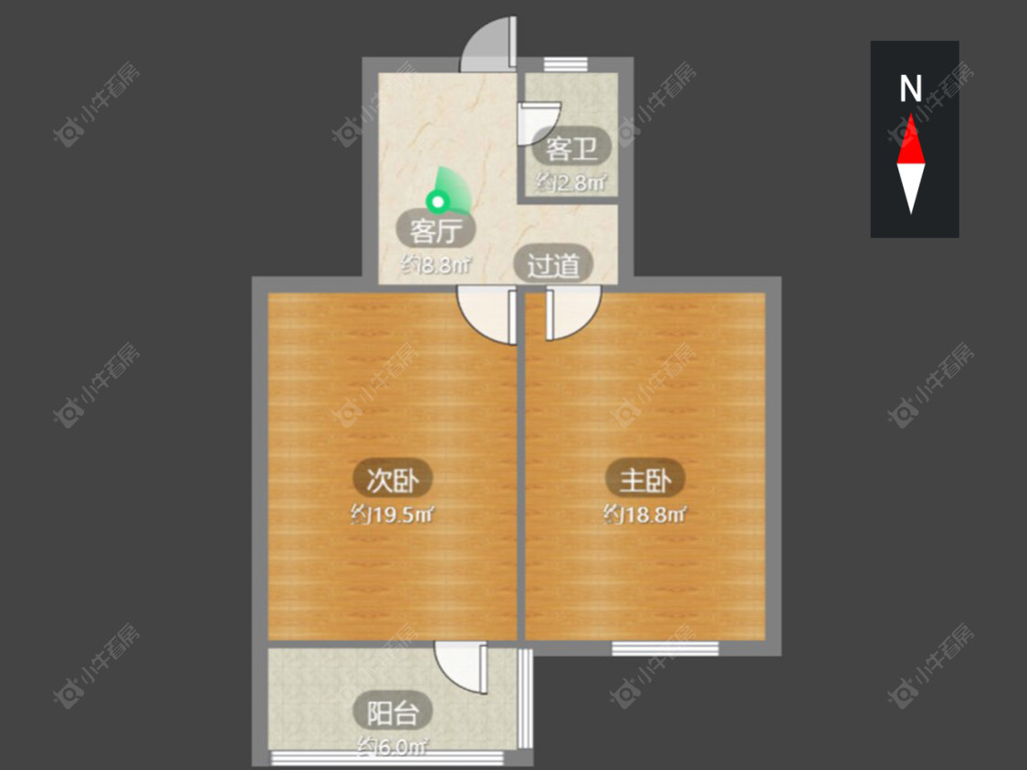 常州工房北区在售二手房房源户型图_小牛看房