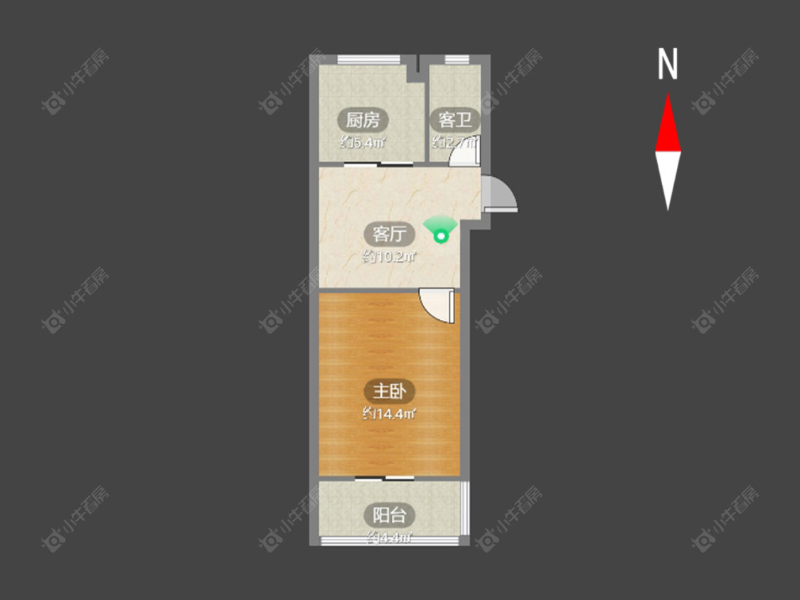 常州县北新村在售二手房房源户型图_小牛看房