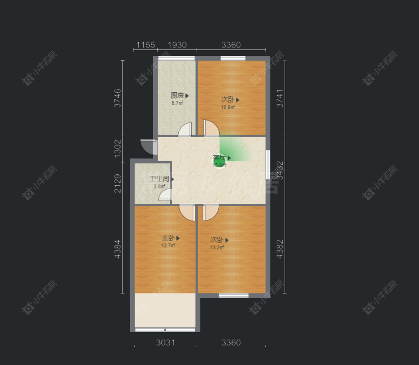 常州红星新村在售二手房房源户型图_小牛看房