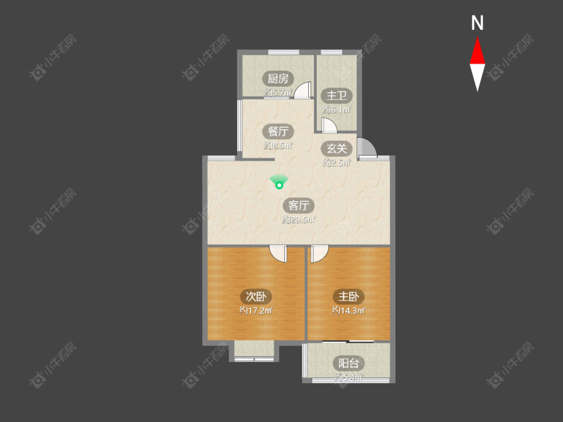 常州丹凤路在售二手房房源户型图_小牛看房