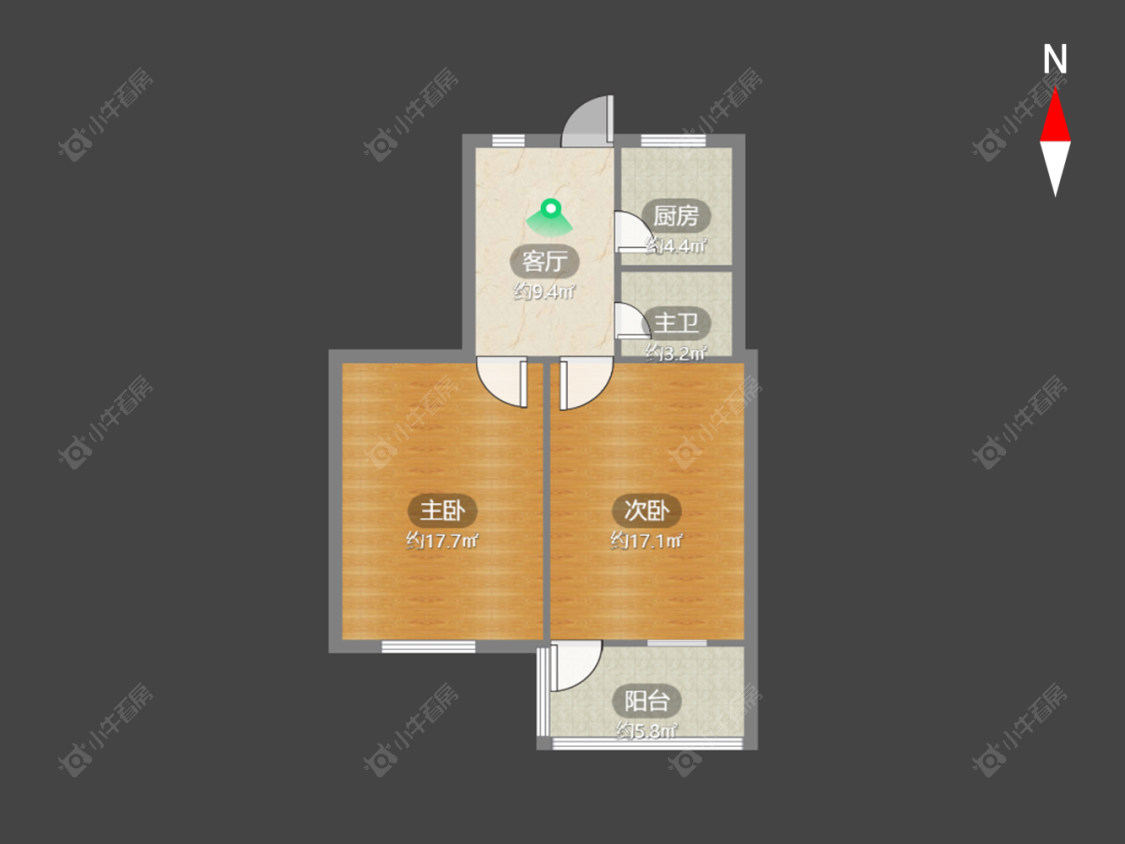 常州机械新村在售二手房房源户型图_小牛看房