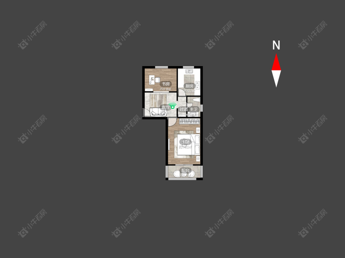常州公安南苑在售二手房房源户型图_小牛看房