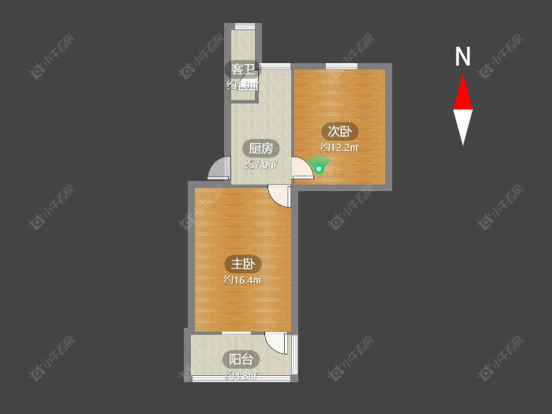 常州县北新村在售二手房房源户型图_小牛看房