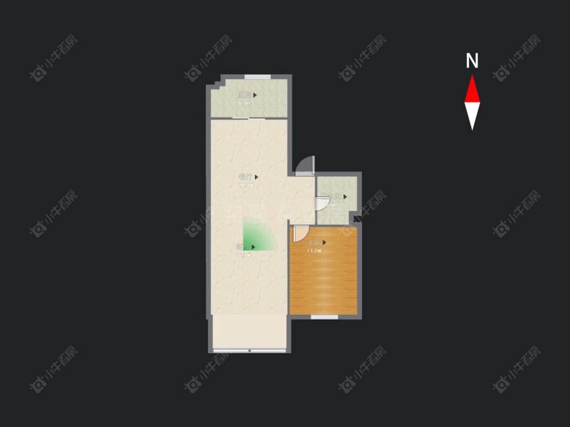 常州迎春花园在售二手房房源户型图_小牛看房