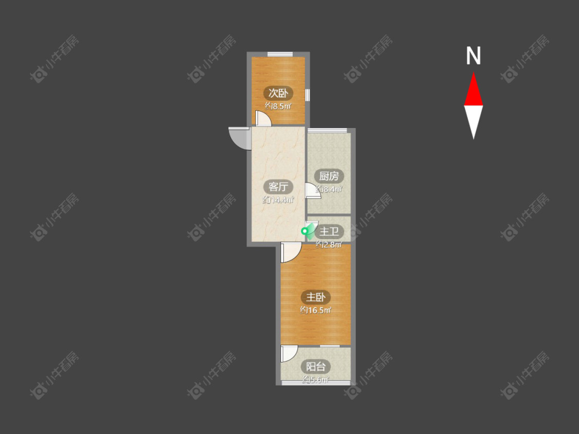 常州西园路在售二手房房源户型图_小牛看房