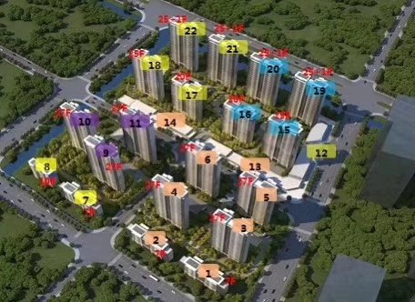 常州小区摆位图 图片