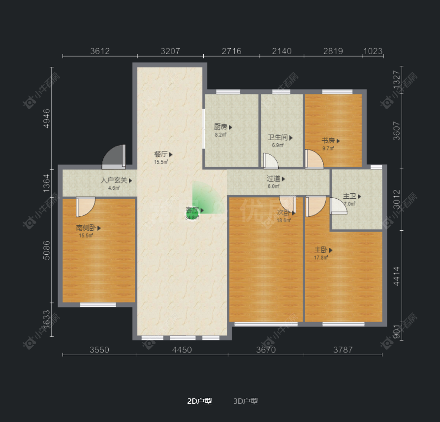 常州新城御景湾在售二手房房源户型图_小牛看房