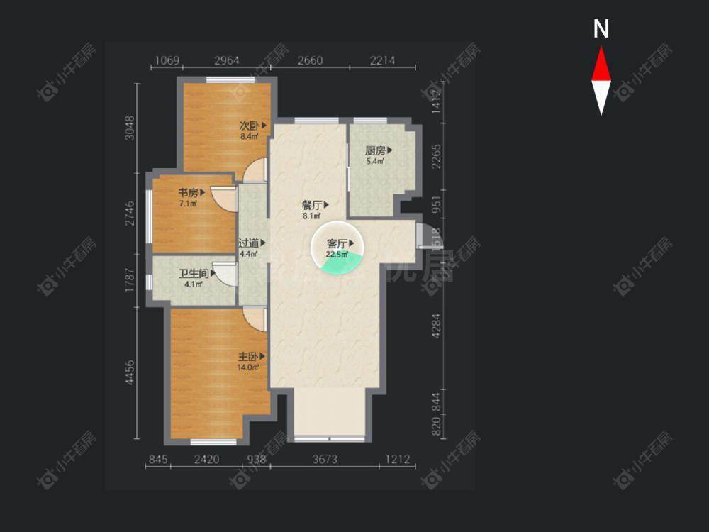 常州香溢紫郡二期在售二手房房源户型图_小牛看房